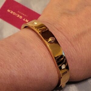 Kurt Geiger Eagle gem hinged Bangle